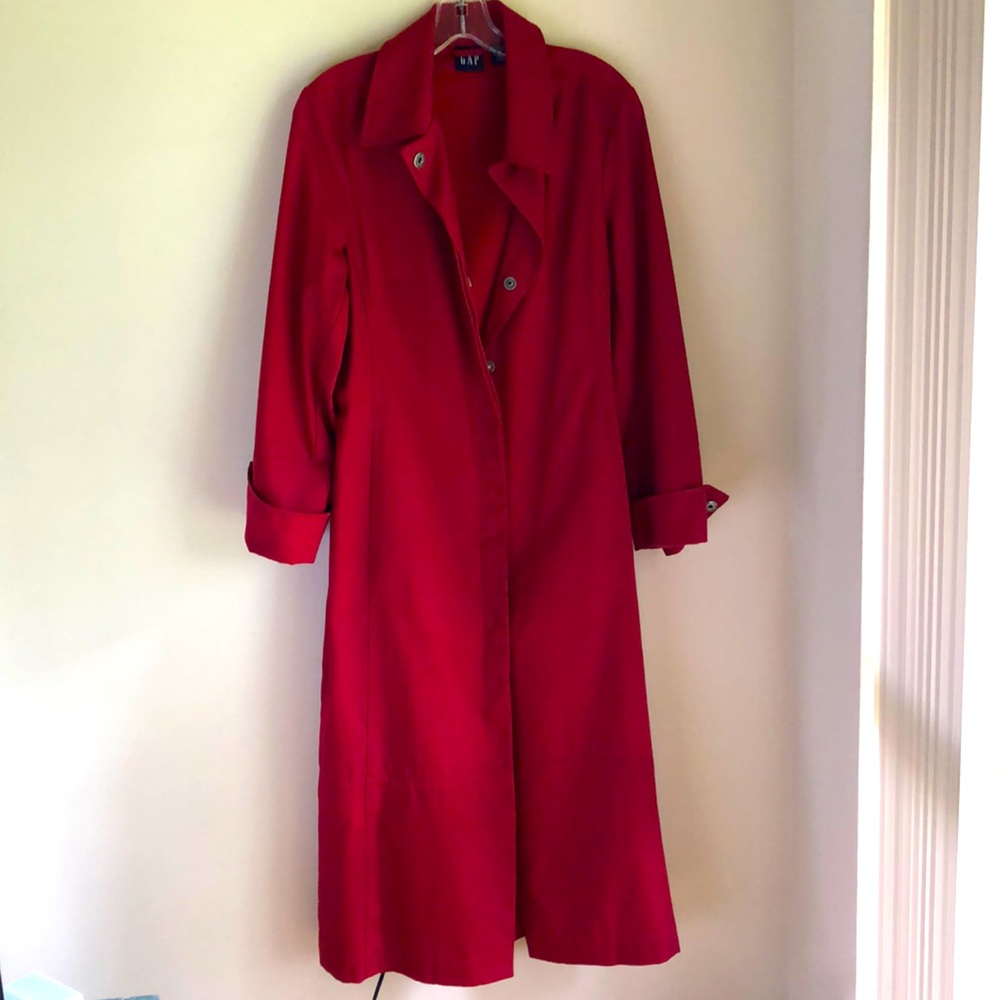 Gap cotton trench coat